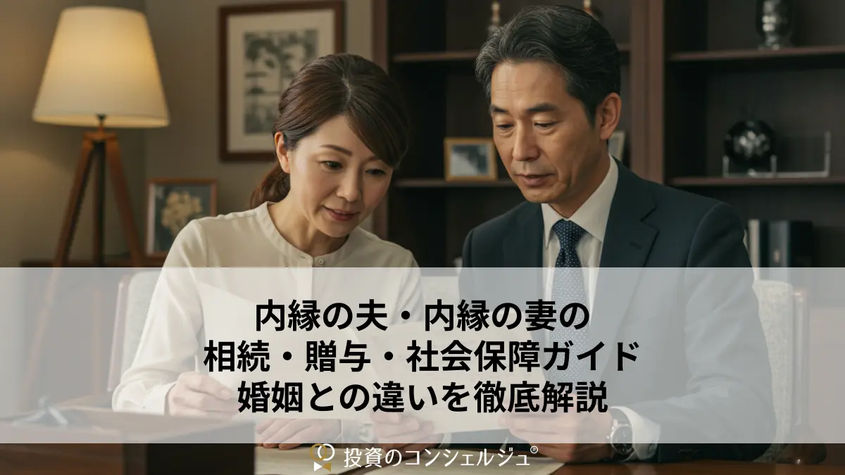内縁の夫・内縁の妻の相続・贈与・社会保障ガイド|婚姻との違いを徹底解説